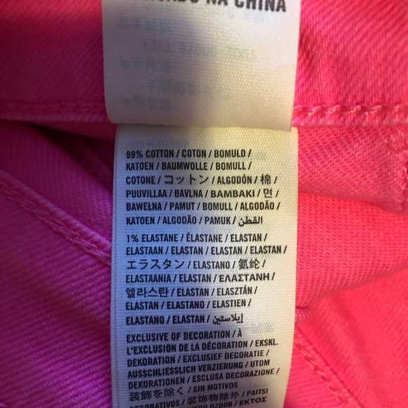 Abercrombie & Fitch Hot Pink Skinny Jeans - Picture 8 of 8